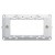 Suport 4 module metal Modul TEM